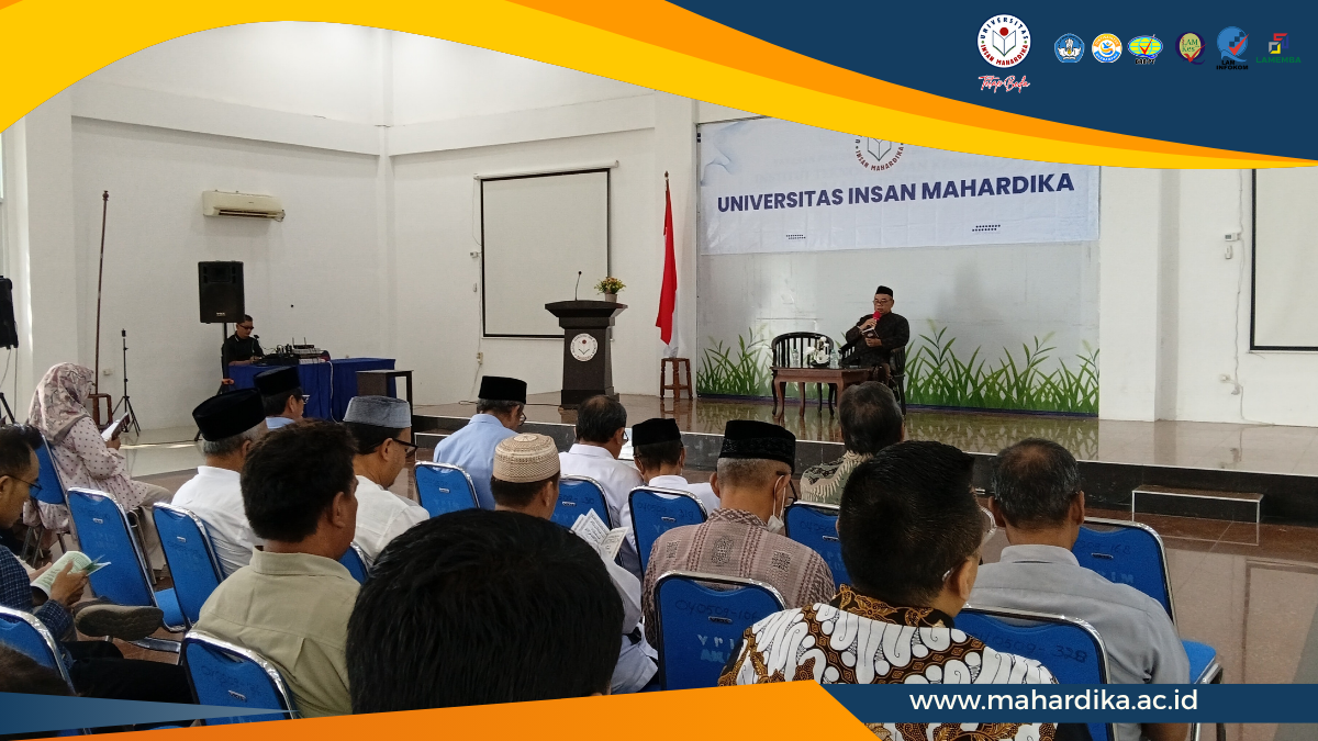 Syukuri Perubahan Bentuk Menjadi Universitas Insan Mahardika, UIM Gelar Pengajian dan Sampaikan Visi Baru